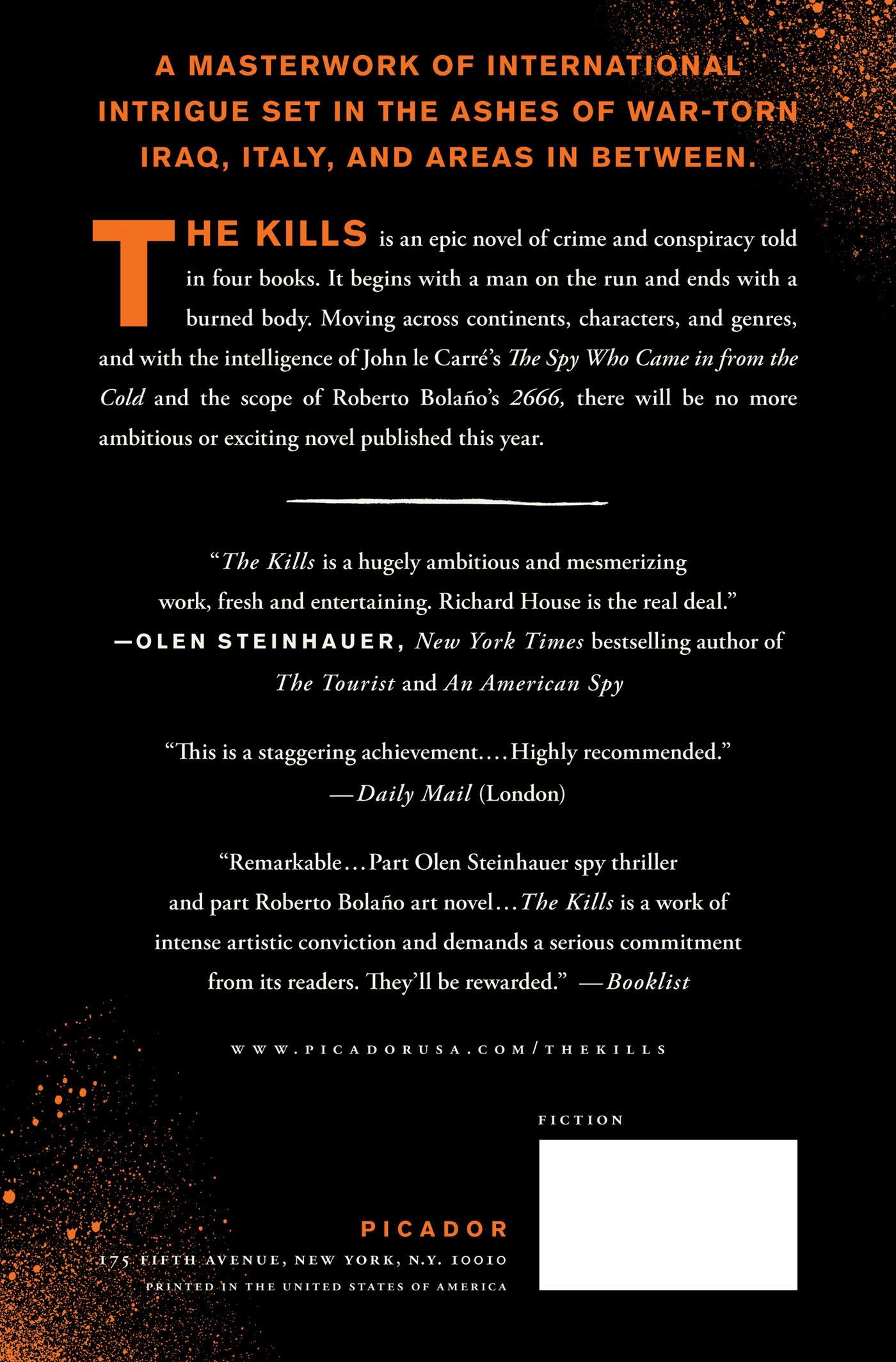 Rückseitencover Kills