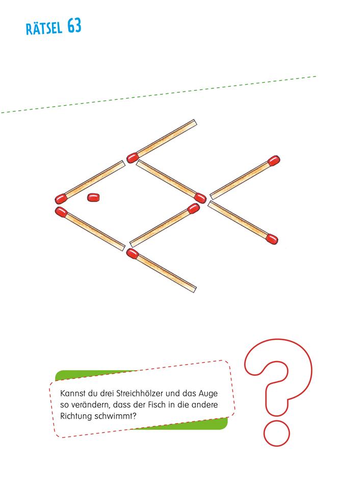 Beispielinhalt (Bild) Logische Denkrätsel. Ab 8 Jahren