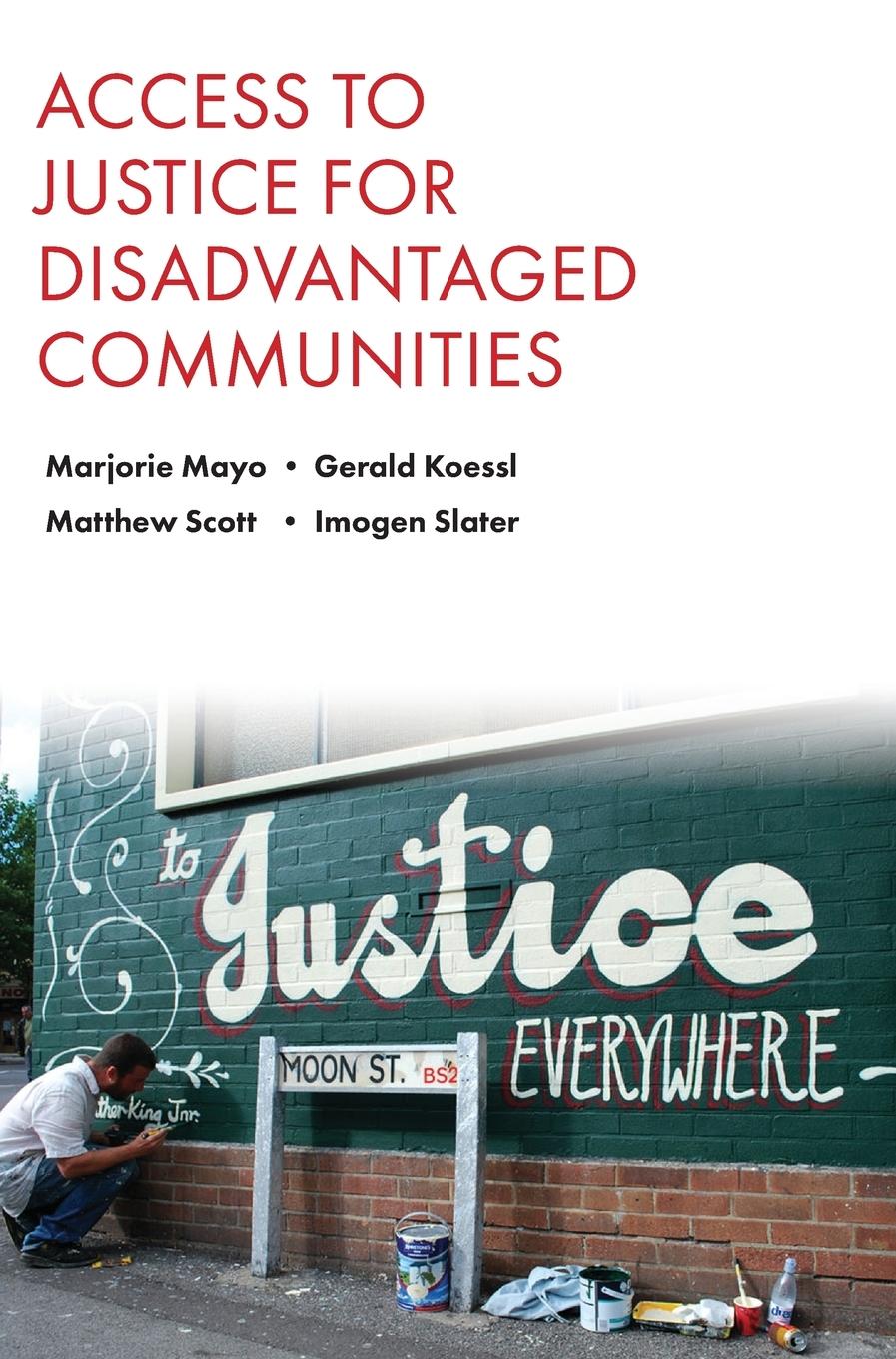 Vorderes Coverbild Access to justice for disadvantaged communities