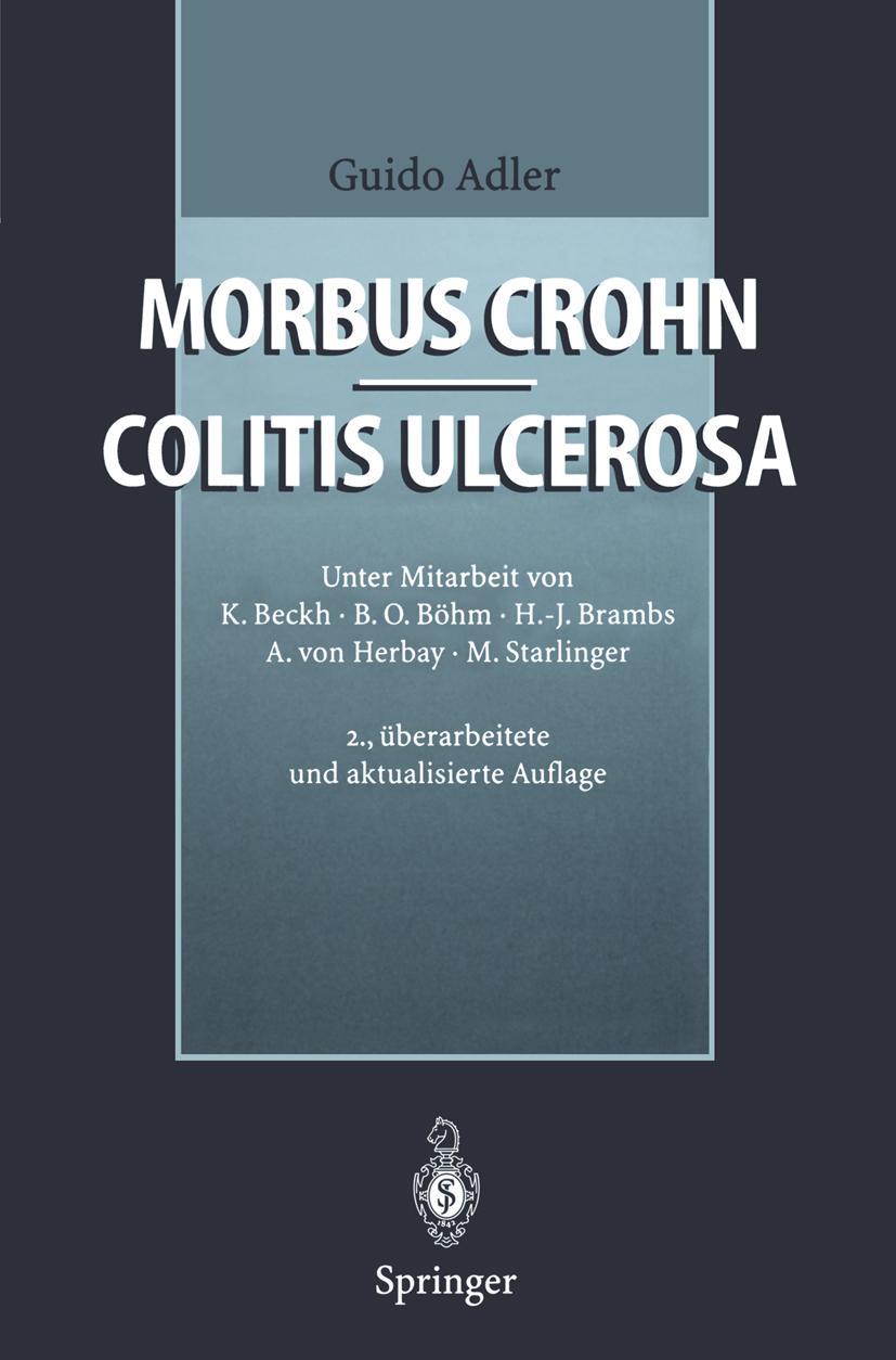 Vorderes Coverbild Morbus Crohn - Colitis ulcerosa