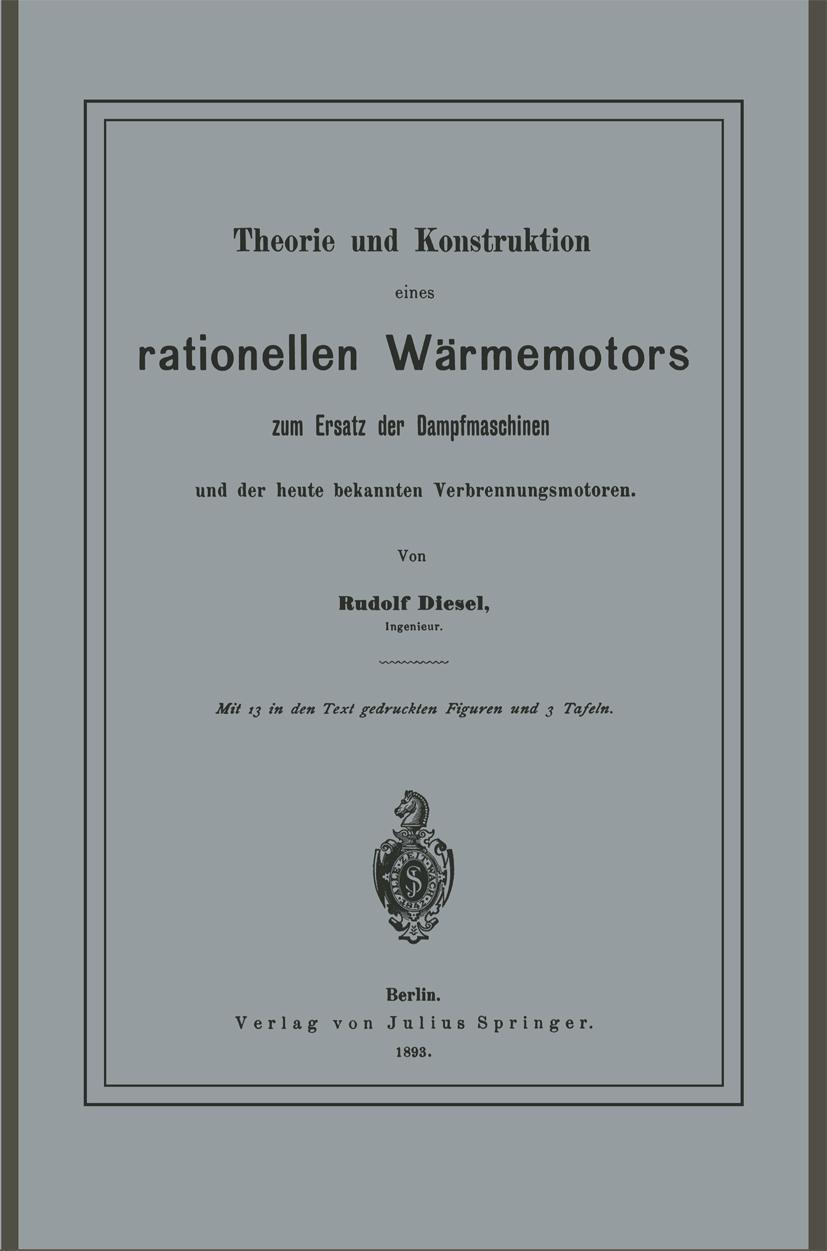 Vorderes Coverbild Theorie und Konstruktion eines rationellen Wärmemotors
