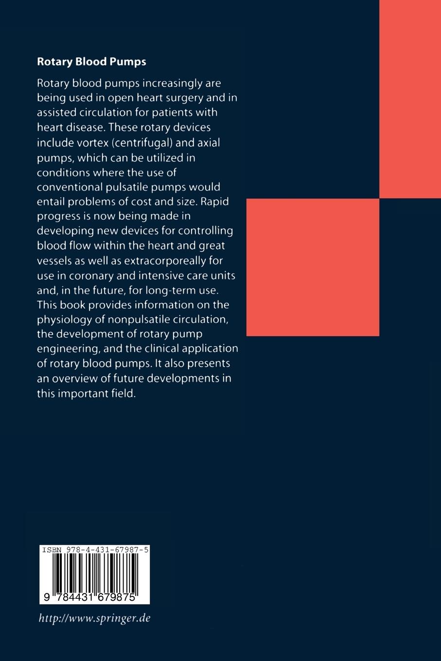 Rückseitencover Rotary Blood Pumps
