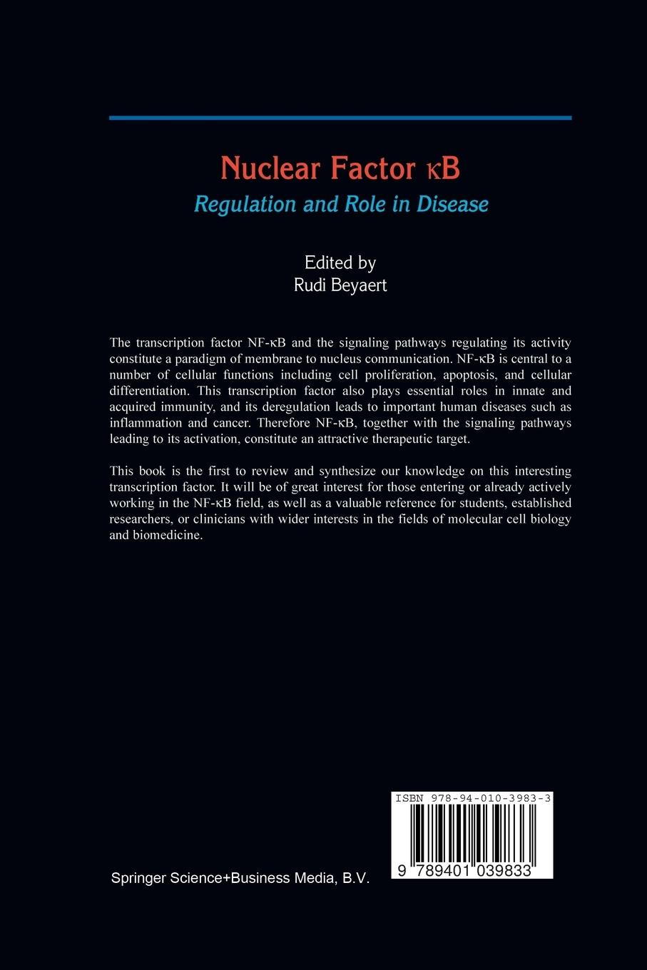 Rückseitencover Nuclear Factor ¿B