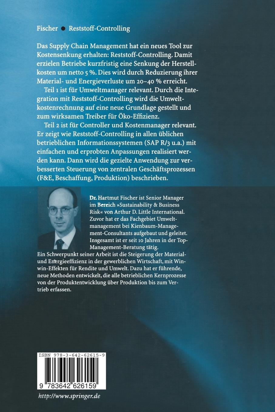 Rückseitencover Reststoff-Controlling