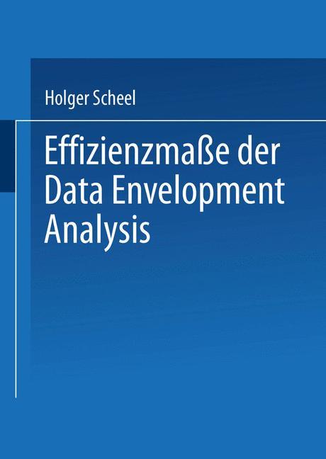 Vorderes Coverbild Effizienzmaße der Data Envelopment Analysis