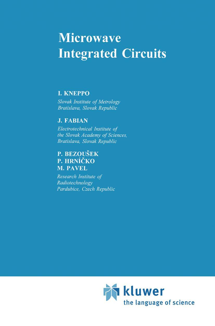 Vorderes Coverbild Microwave Integrated Circuits