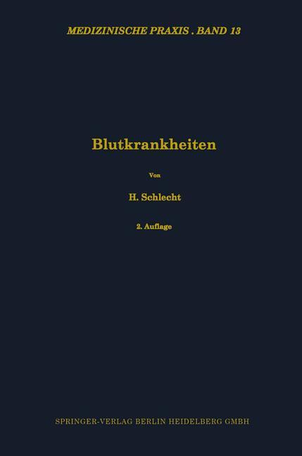 Vorderes Coverbild Blutkrankheiten