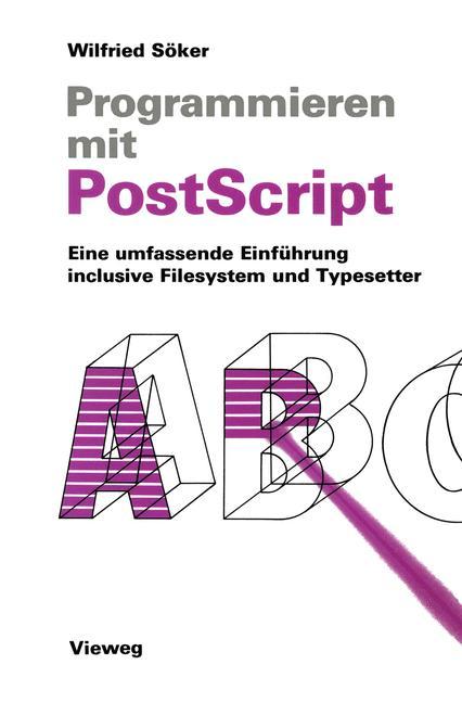 Vorderes Coverbild Programmieren mit PostScript