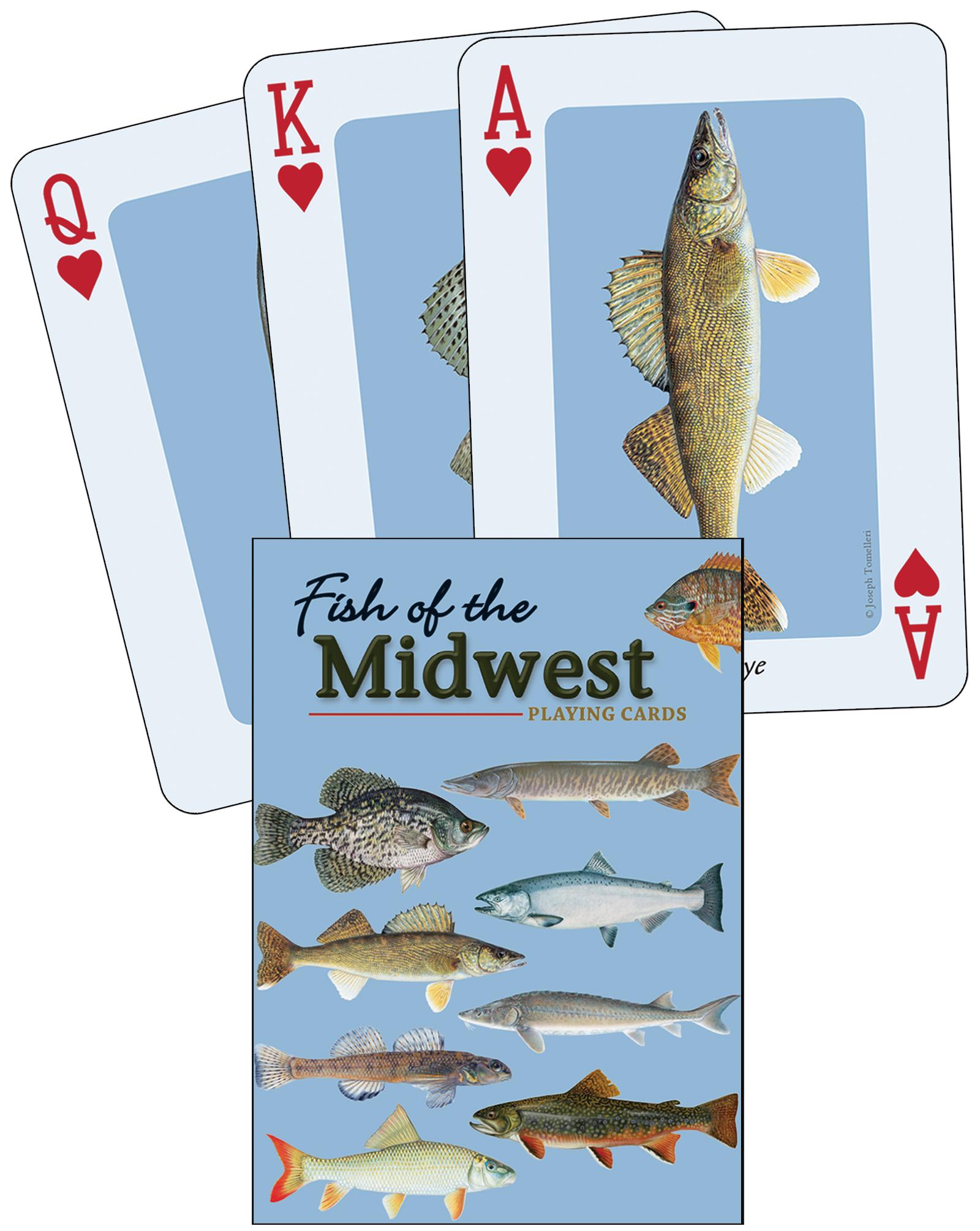Vorderes Coverbild Fish of the Midwest Playing Cards