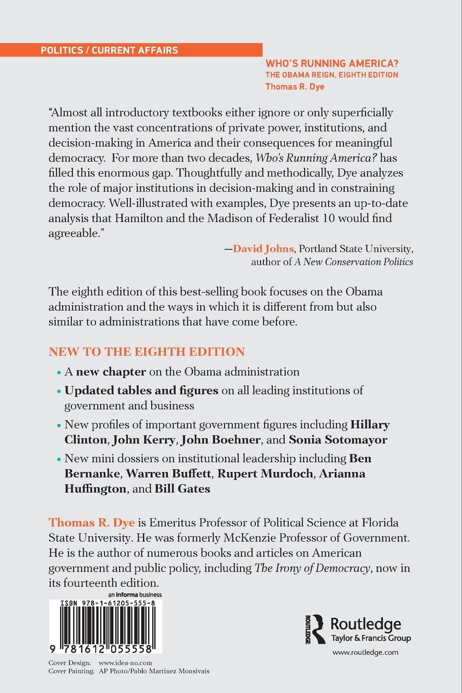 Rückseitencover Who's Running America?