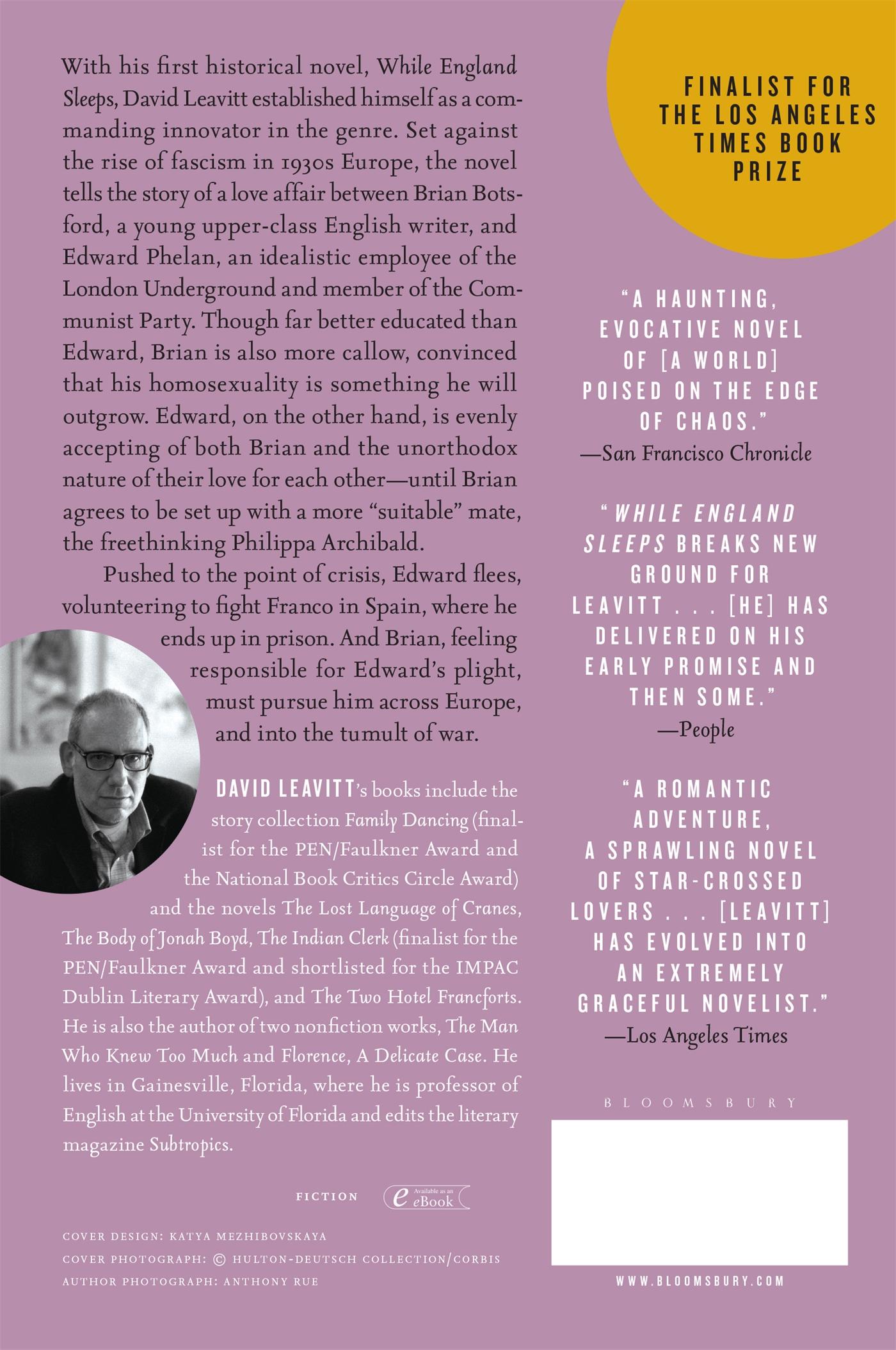 Rückseitencover While England Sleeps