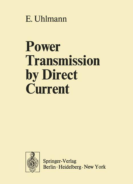 Vorderes Coverbild Power Transmission by Direct Current