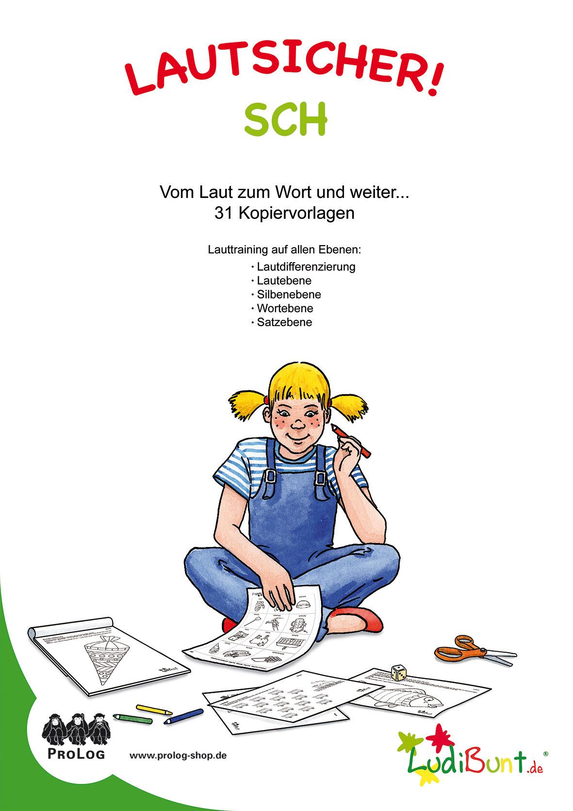 Vorderes Coverbild Lautsicher SCH - Kopiervorlagen