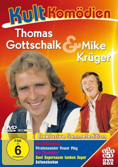Vorderes Coverbild Kultkomödien mit Thomas Gottschalk & Mike Krüger