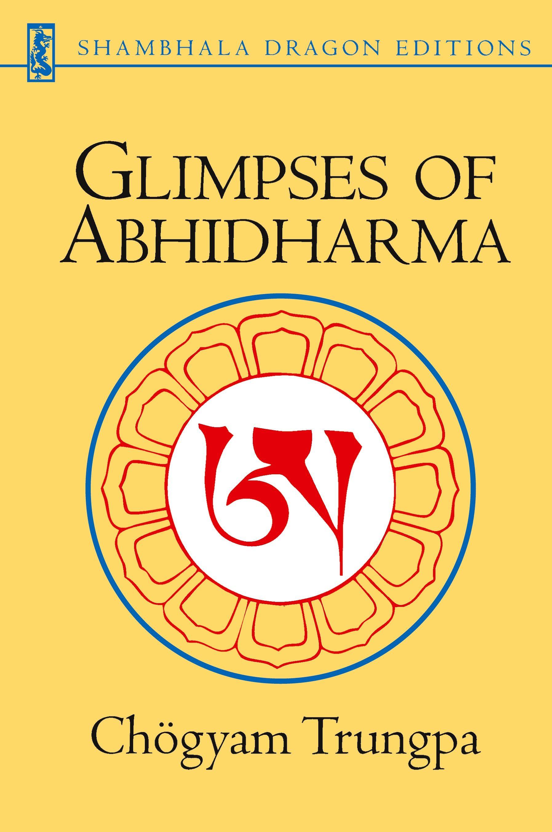 Vorderes Coverbild Glimpses of Abhidharma