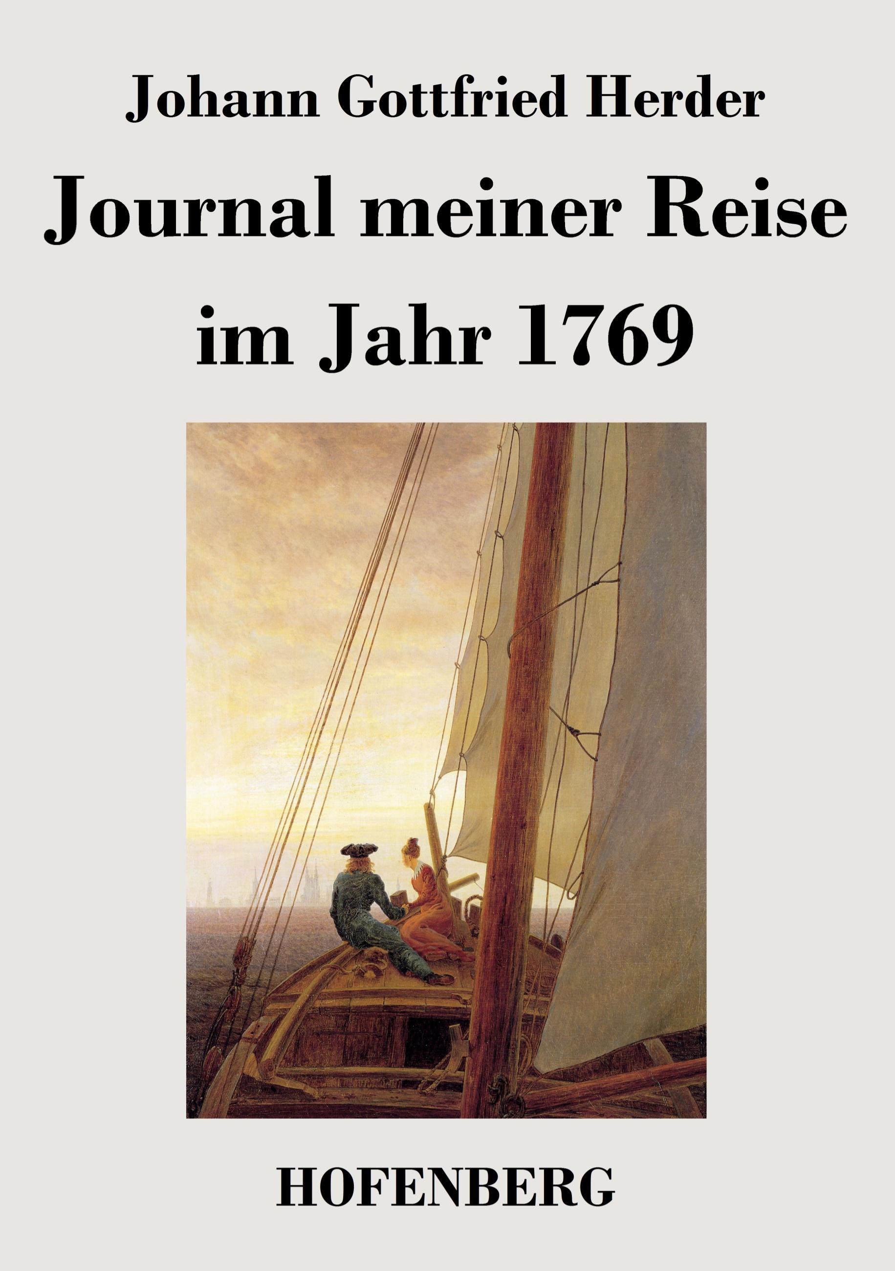 Vorderes Coverbild Journal meiner Reise