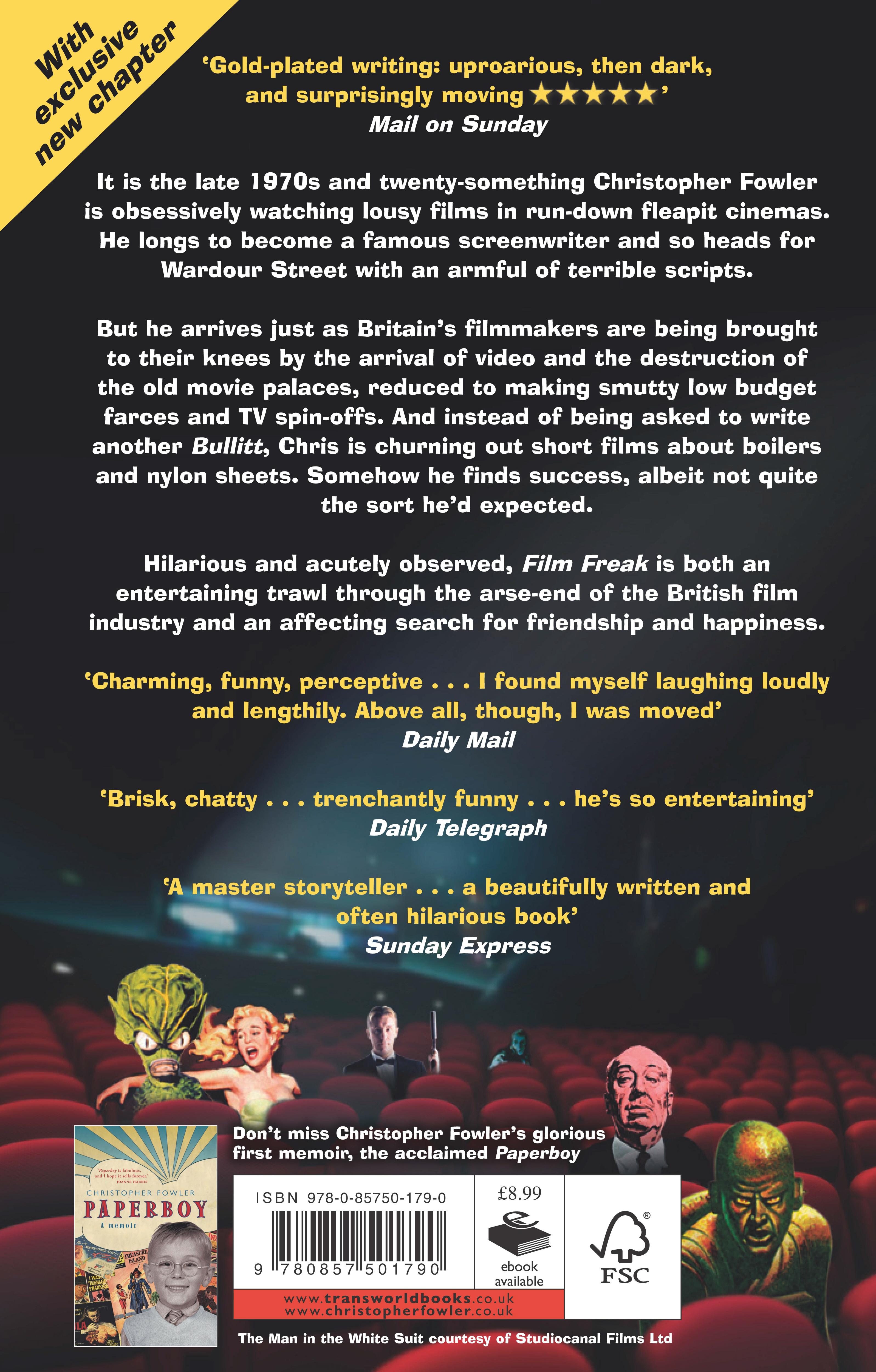 Rückseitencover Film Freak