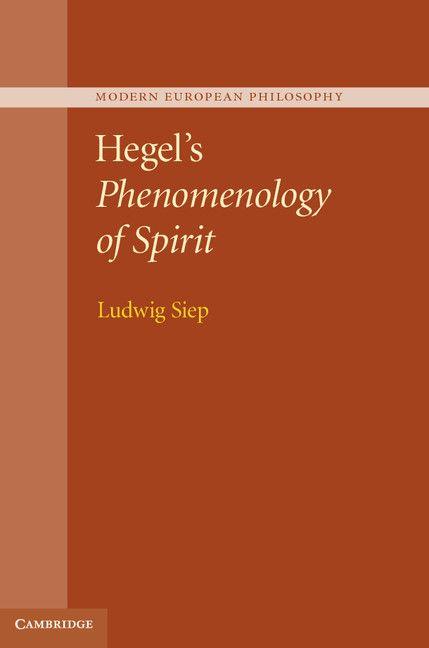 Vorderes Coverbild Hegel's Phenomenology of Spirit