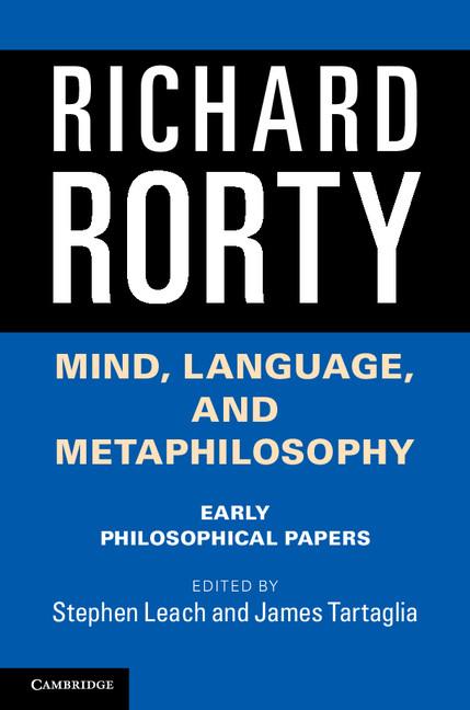 Vorderes Coverbild Mind, Language, and Metaphilosophy