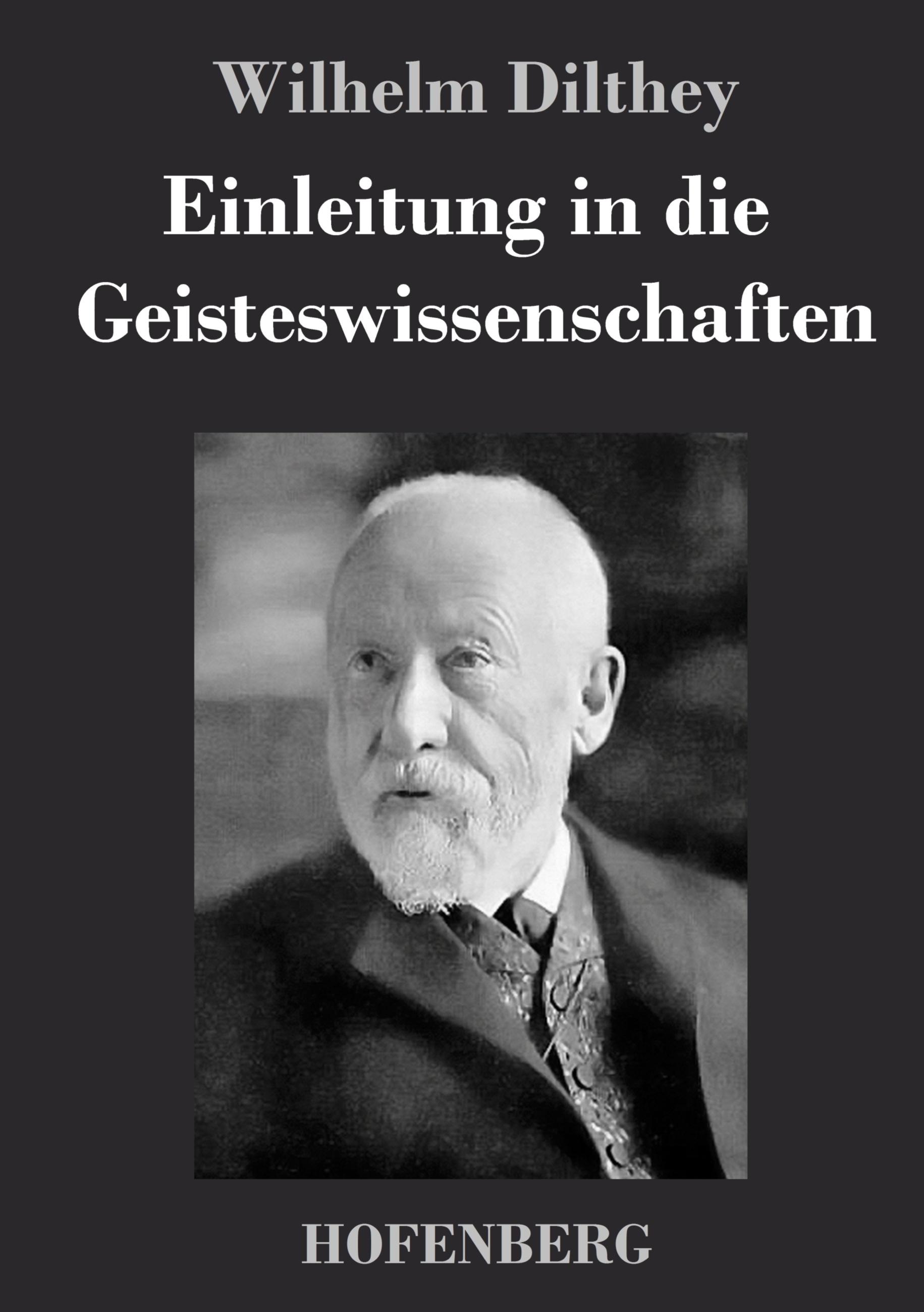 Vorderes Coverbild Einleitung in die Geisteswissenschaften