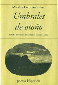 Vorderes Coverbild Umbrales de otoño