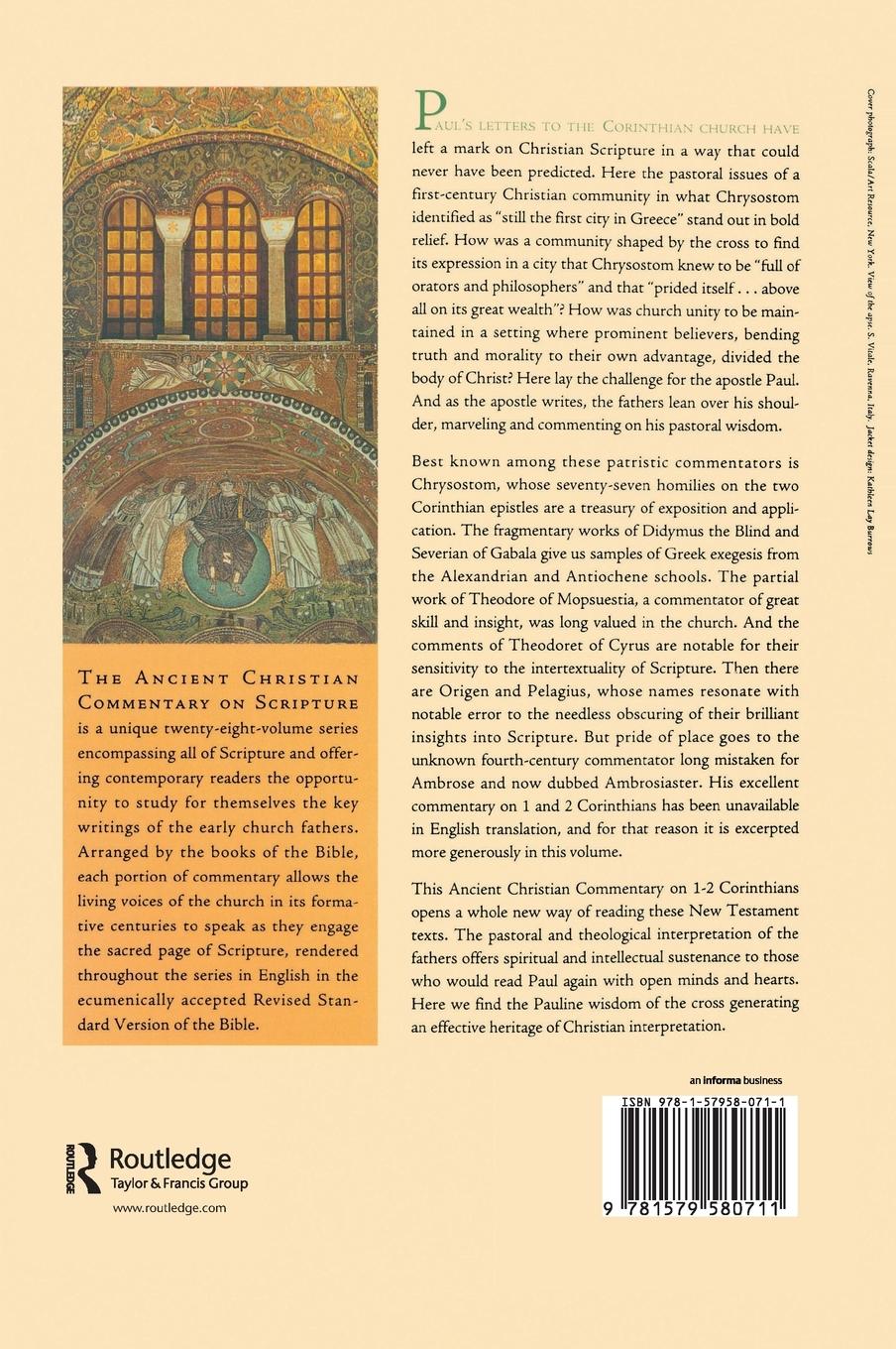 Rückseitencover 1-2 Corinthians