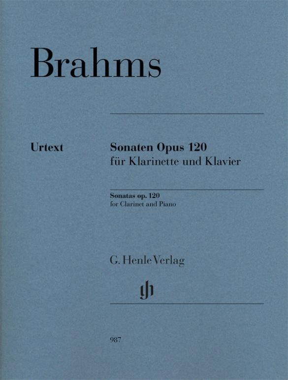 Vorderes Coverbild Sonaten op. 120 für Klavier und Klarinette
