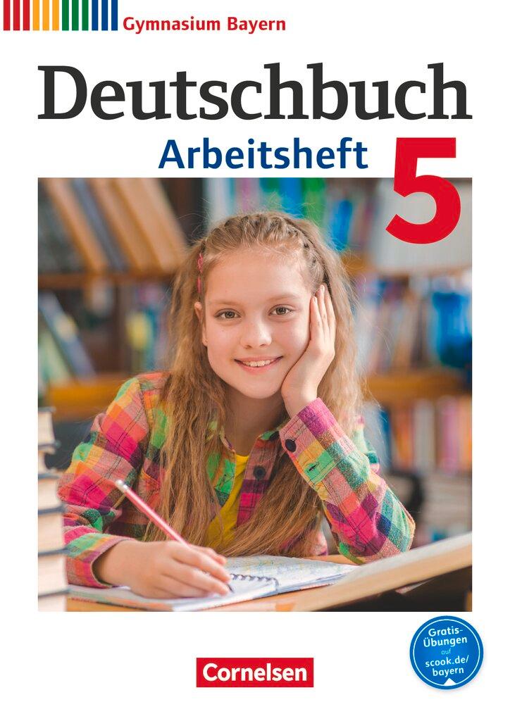 Vorderes Coverbild Deutschbuch Gymnasium 5. Jahrgangsstufe. Arbeitsheft mit Lösungen. Bayern
