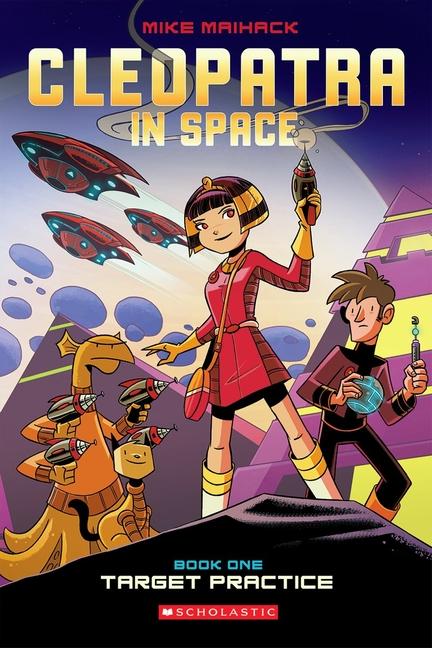 Vorderes Coverbild Target Practice: A Graphic Novel (Cleopatra in Space #1)