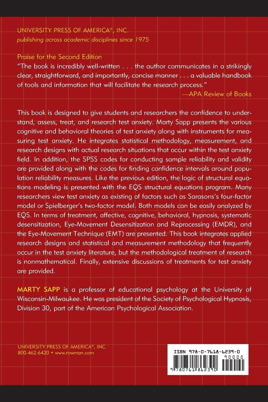 Rückseitencover Test Anxiety