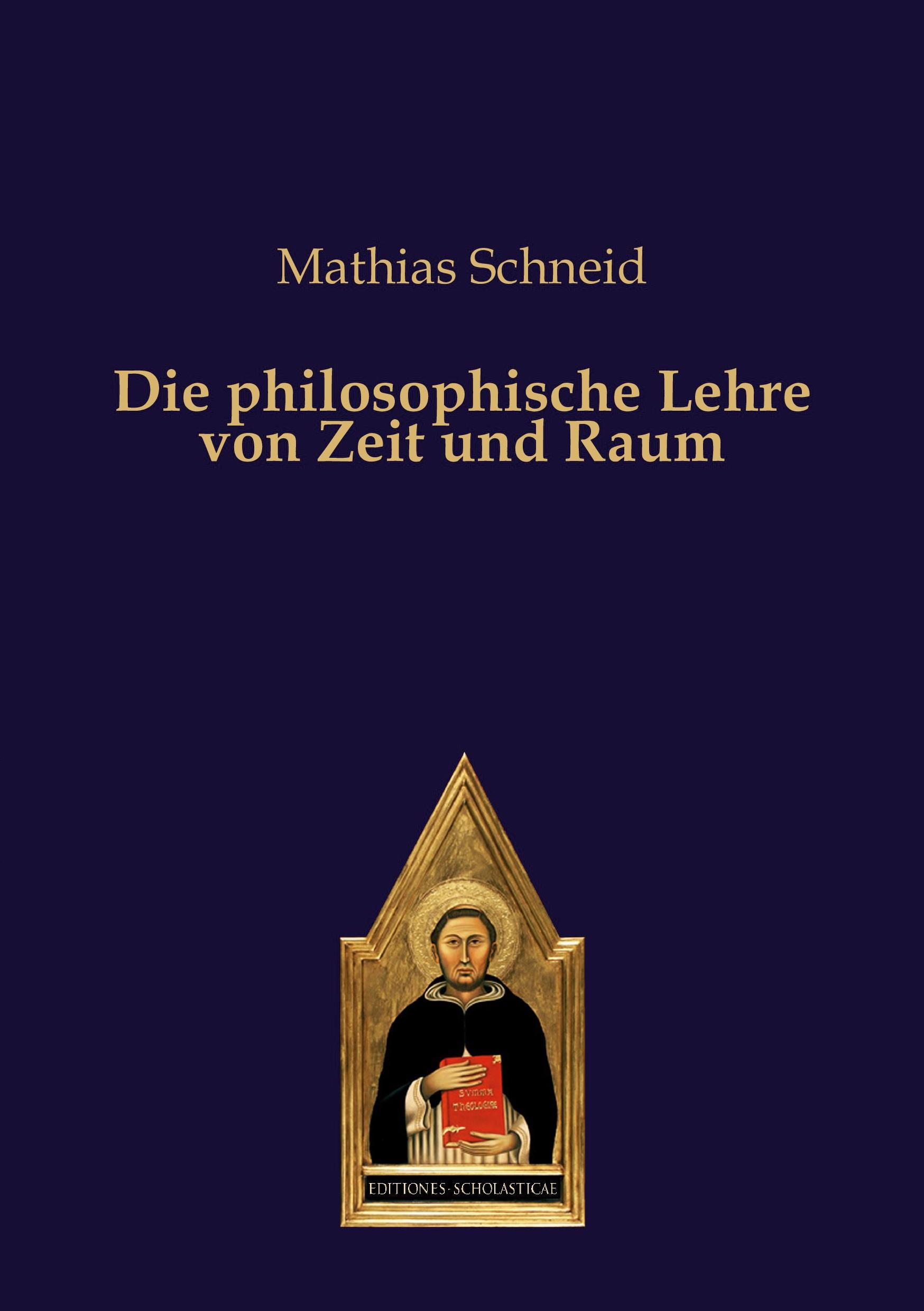 Vorderes Coverbild Die philosophische Lehre von Zeit und Raum