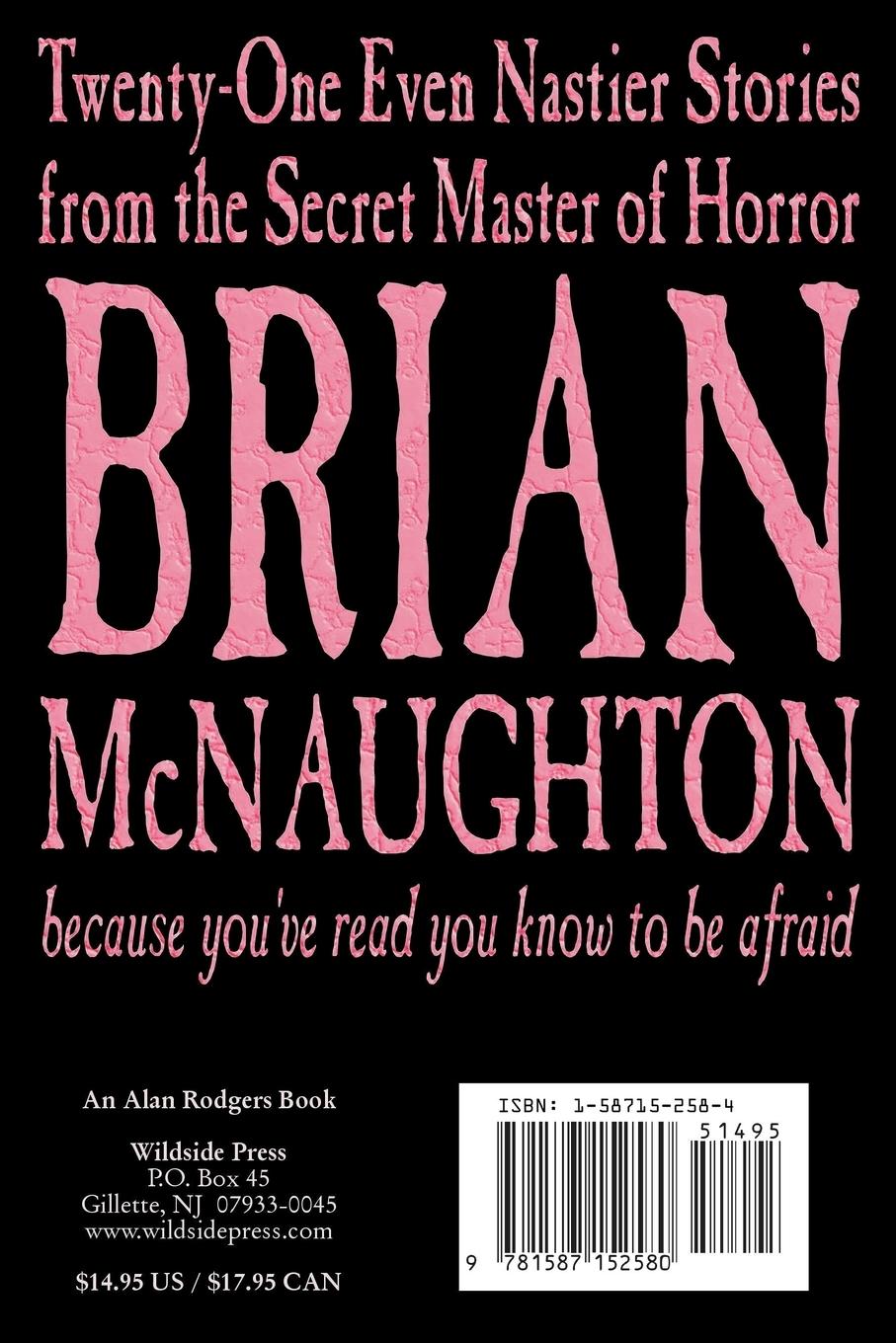 Rückseitencover Even More Nasty Stories