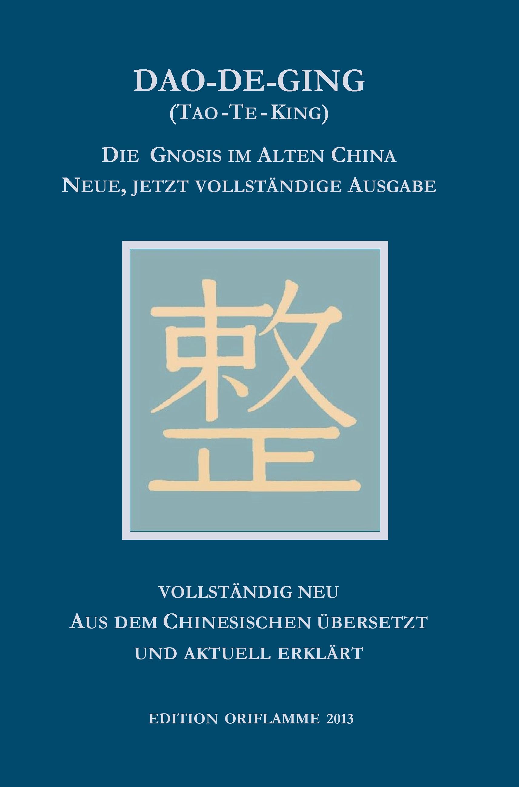 Vorderes Coverbild Dao-De-Ging (Tao-Te-King)