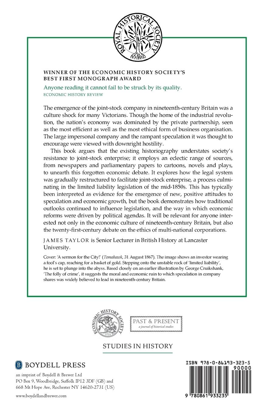 Rückseitencover Creating Capitalism