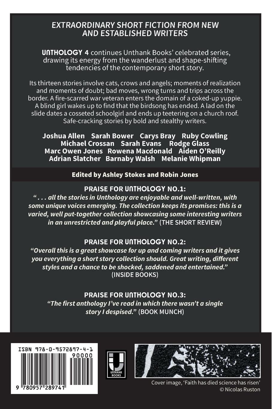 Rückseitencover Unthology 4