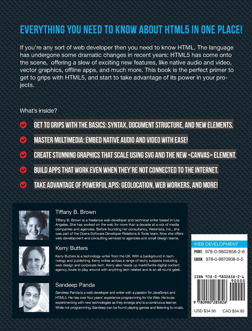 Rückseitencover Jump Start Html5