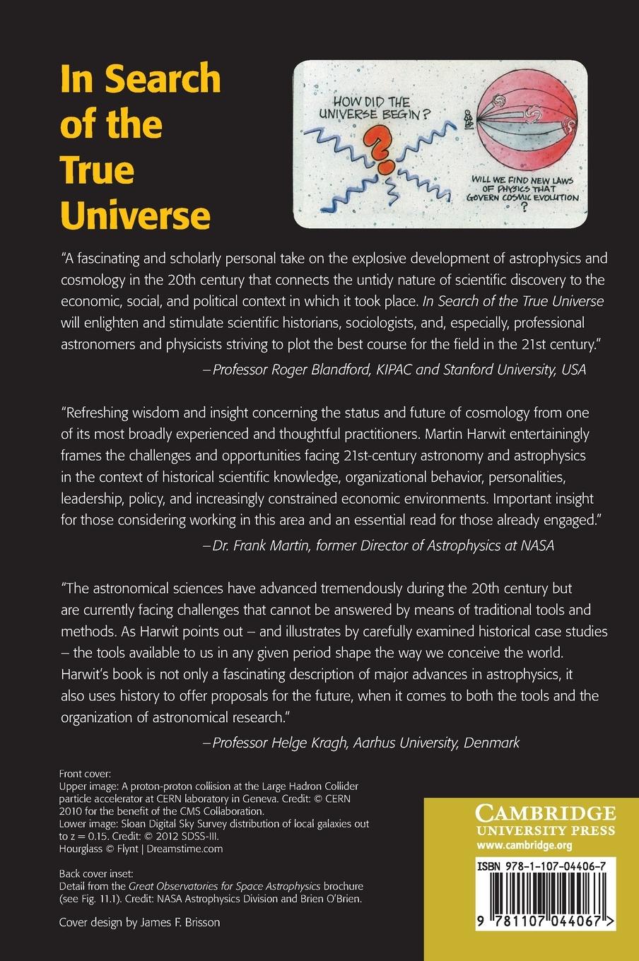 Rückseitencover In Search of the True Universe