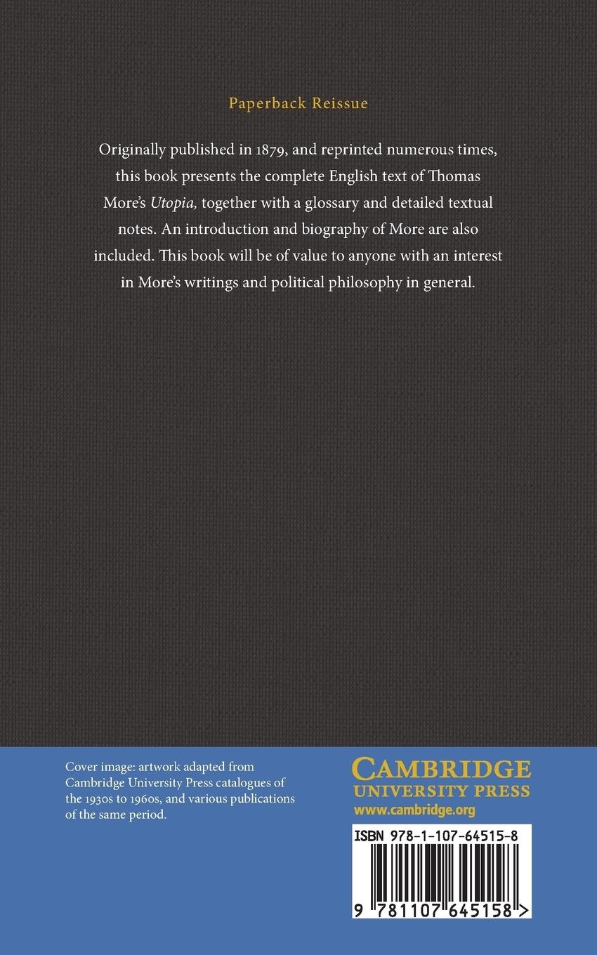 Rückseitencover Utopia