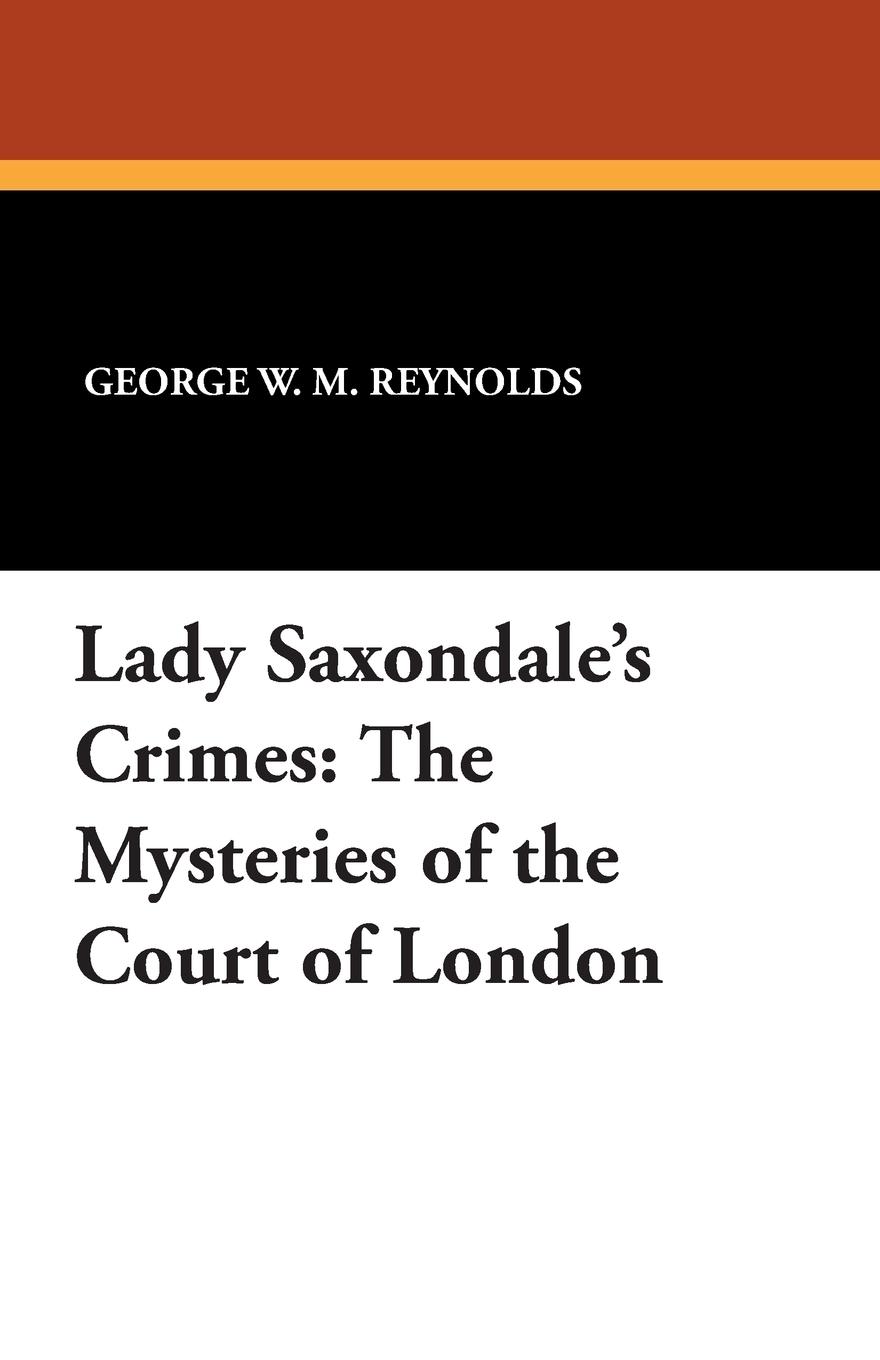 Vorderes Coverbild Lady Saxondale's Crimes