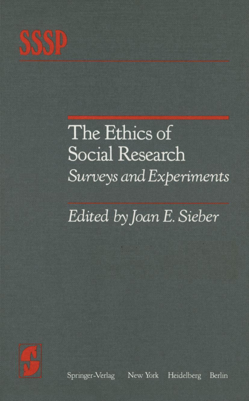 Vorderes Coverbild The Ethics of Social Research