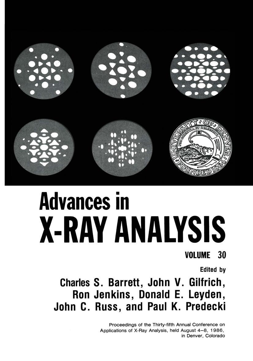 Vorderes Coverbild Advances in X-Ray Analysis