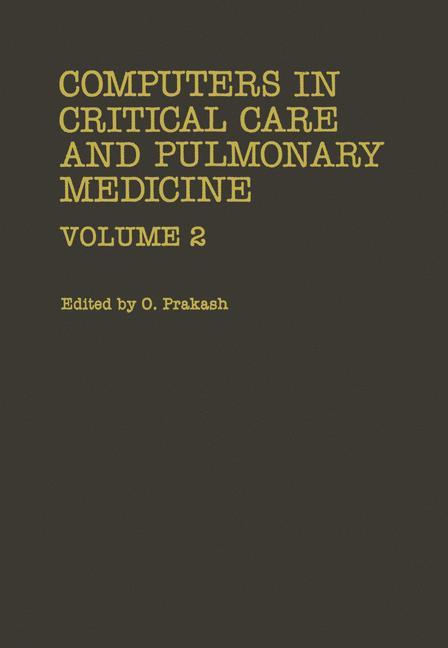 Vorderes Coverbild Computers in Critical Care and Pulmonary Medicine