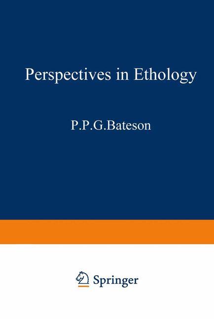 Vorderes Coverbild Perspectives in Ethology