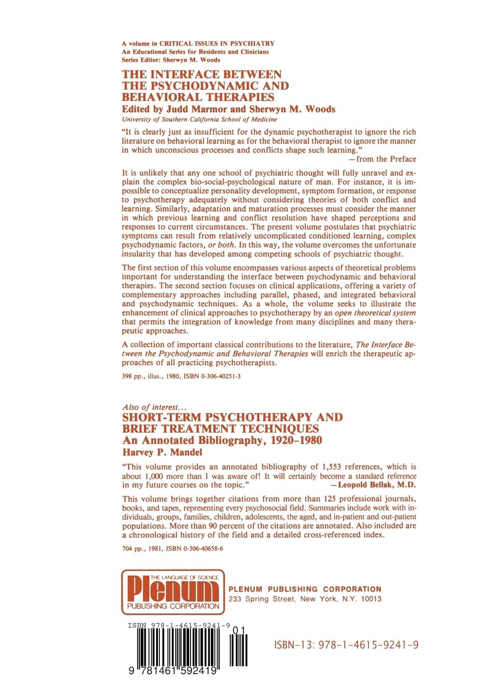 Rückseitencover The Individual and the Group