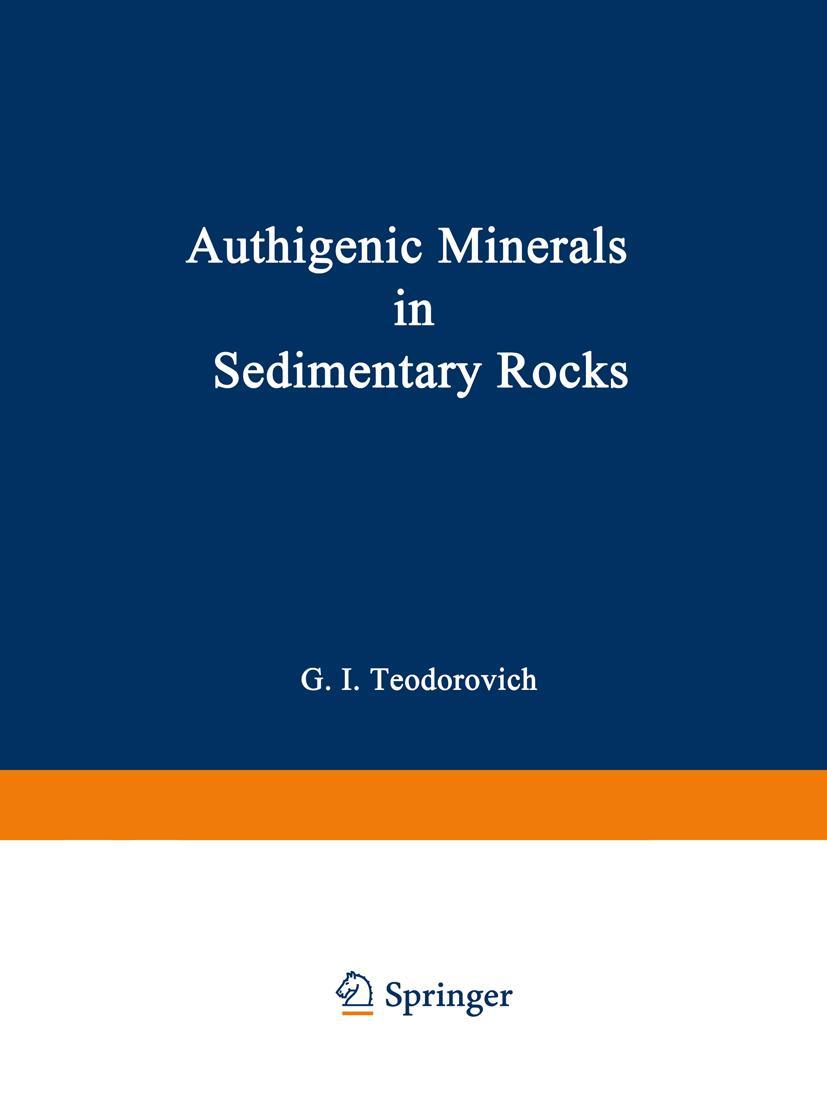 Vorderes Coverbild Authigenic Minerals in Sedimentary Rocks