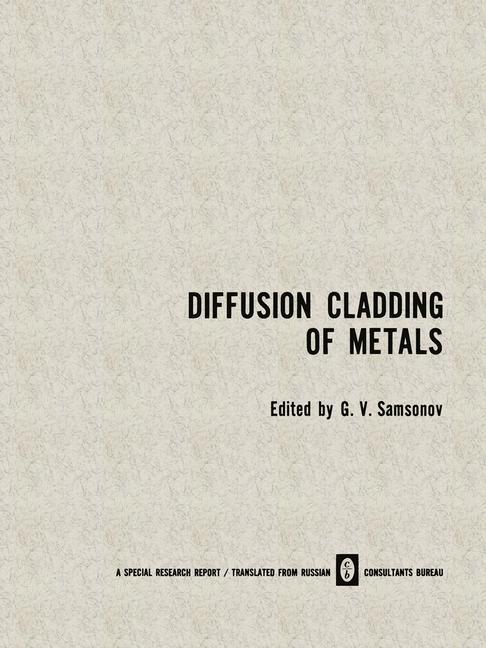 Vorderes Coverbild Diffusion Cladding of Metals