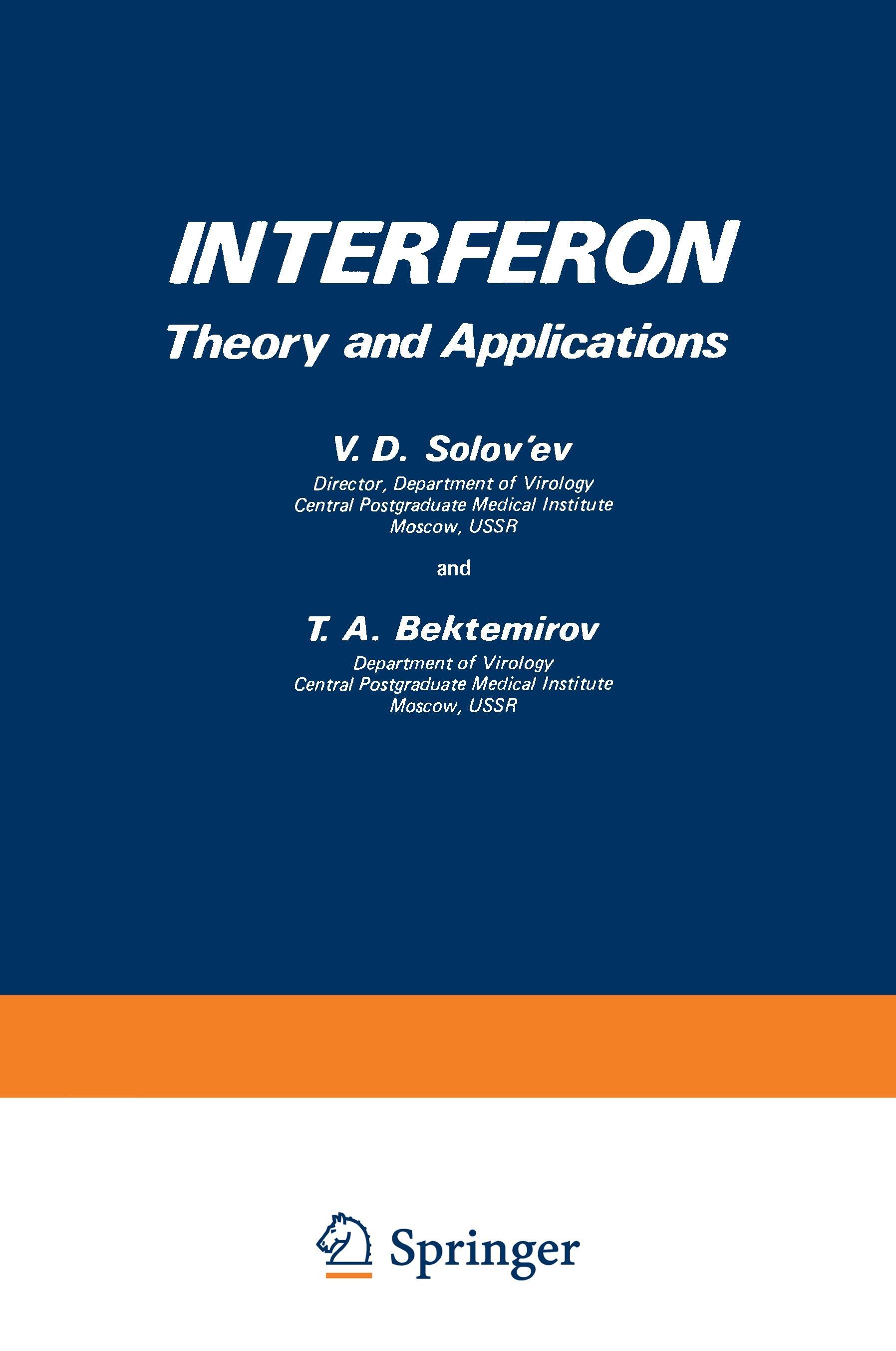 Vorderes Coverbild Interferon