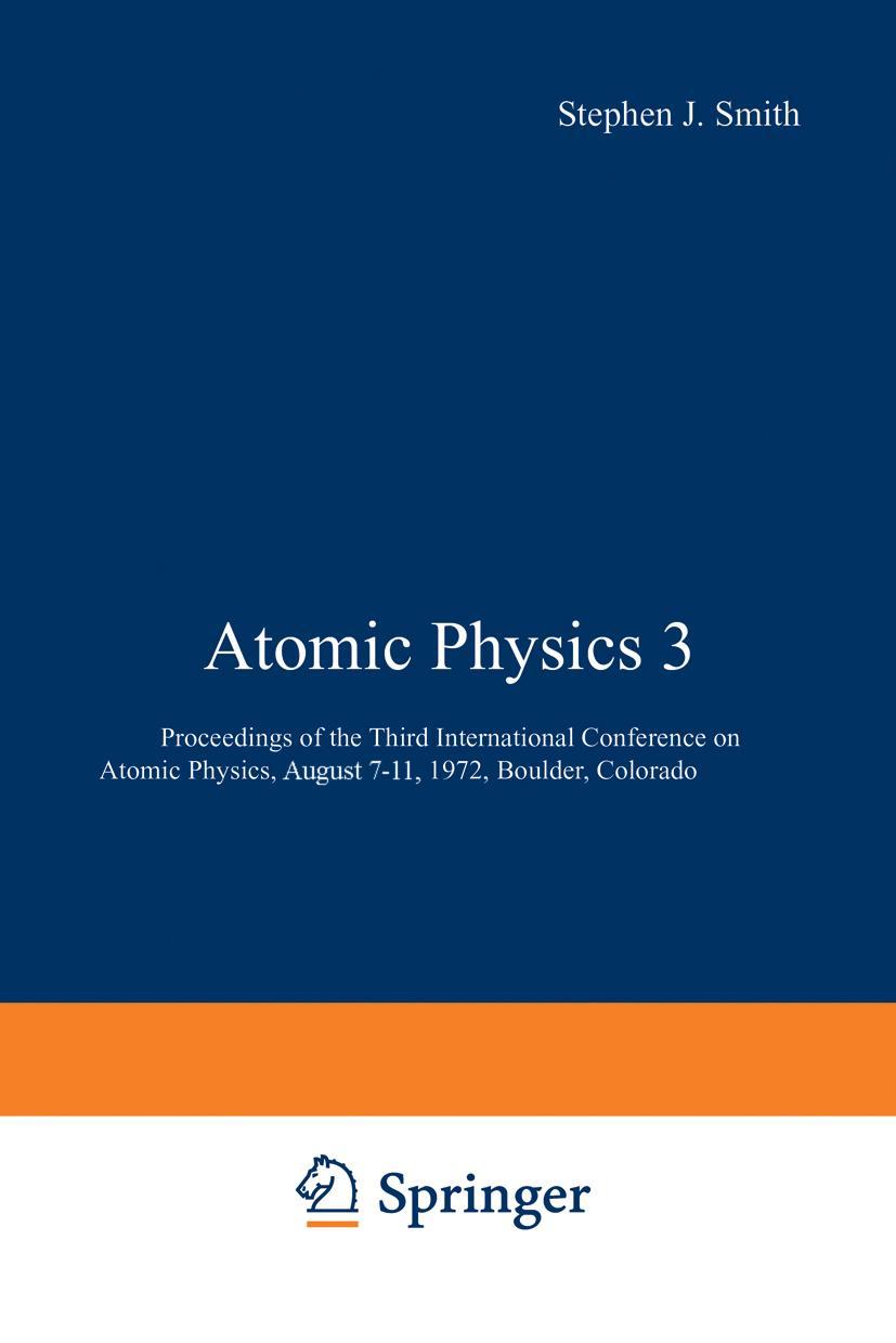 Vorderes Coverbild Atomic Physics 3