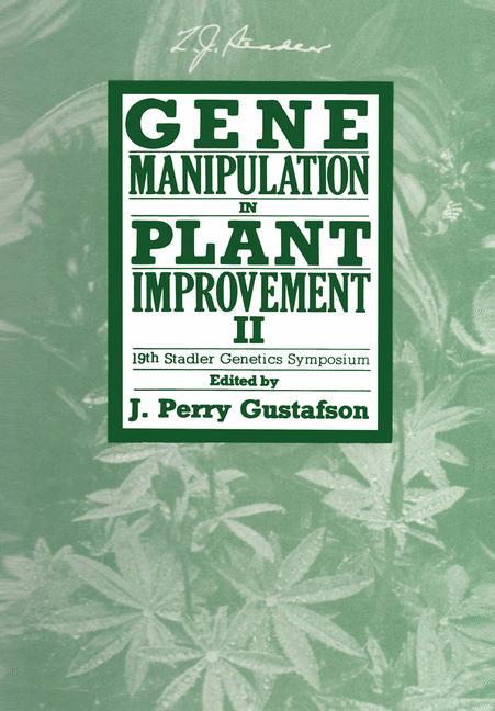 Vorderes Coverbild Gene Manipulation in Plant Improvement II