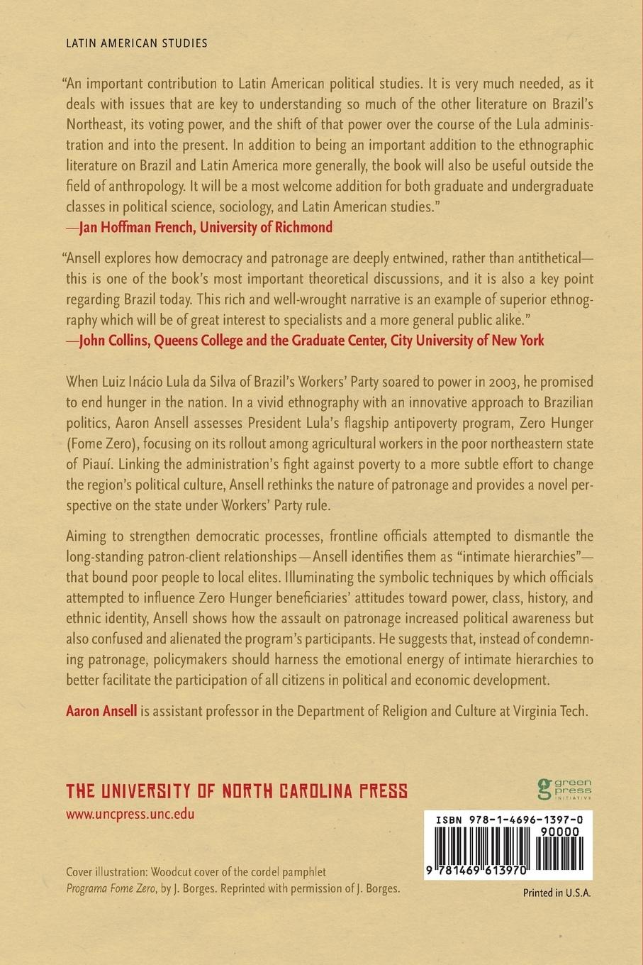 Rückseitencover Zero Hunger